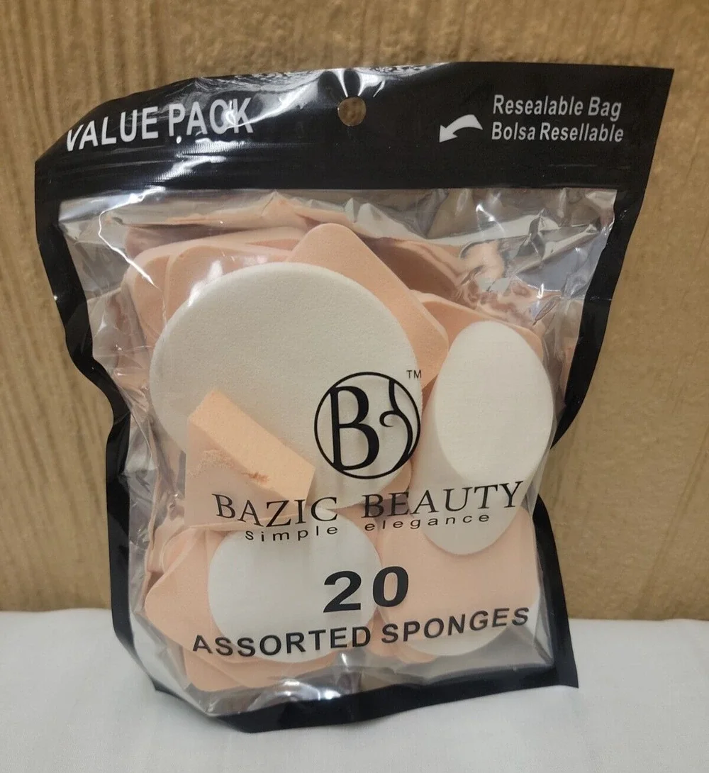 Bazic Beauty Simple Elegance Assorted Makeup Sponges